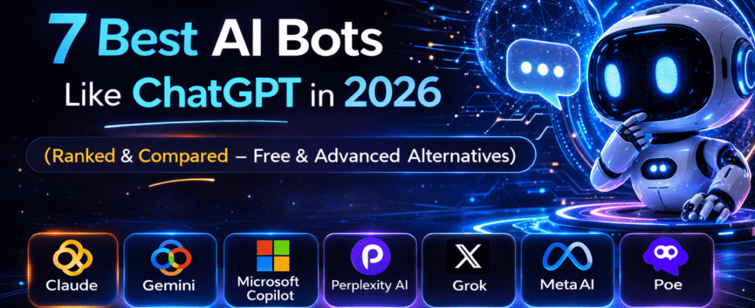 Best ChatGPT Alternatives in 2026: Top AI Chatbots and Assistants You Should Try